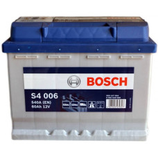Аккумулятор BOSCH S4 60Ah 540A R+ (D24)