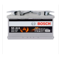 Аккумулятор BOSCH S5 AGM 80Ah 800A R+ (F21)