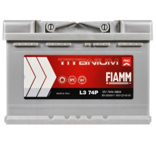 Аккумулятор FIAMM TITANIUM PRO 74Ah 680 R (L374P) 