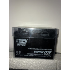 Аккумулятор OUTDO YTR4A-BS GEL (12V 2.3A) (Хонда Дио)-таблетка (оранж)