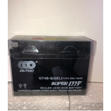 Аккумулятор Outdo GT4B-5 GEL  (12V 2.3A) (Yamaha/Suzuki)-таблетка