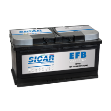 Аккумулятор SICAR EFB 95Ah 850A R  (BF72C) (L5)