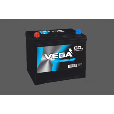 Аккумулятор VEGA Black ASIA 60Ah 540A R+ 