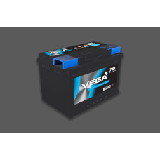 Аккумулятор VEGA Black 75Ah 720A R+