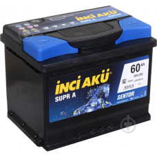 Аккумулятор INCI Aku SUPRA 60Ah 540A R+ (низкобазовый)