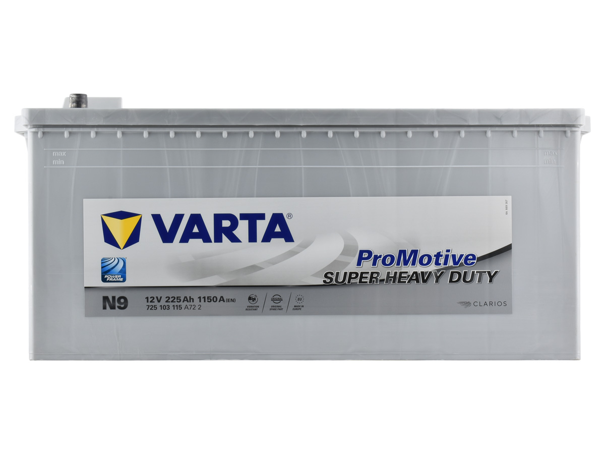Акумулятор VARTA Promotive Silver SHD 225Ah 1150A A3 N9 (725 103 115 ...